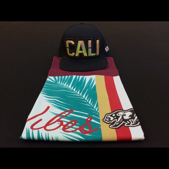 *BRAND NEW* $100 - Cali Combo 3 Hats & 1 Shirt - Picture 2 of 3